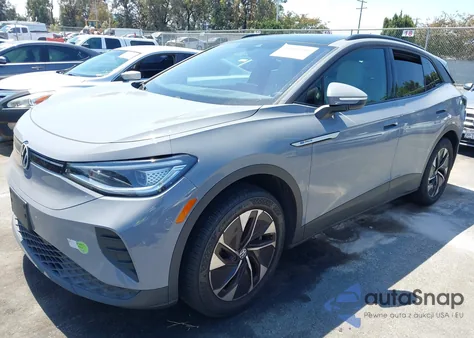 2022 Volkswagen Id.4 Awd Pro S из США, поврежденный, VIN WVGGNPE26NP066288